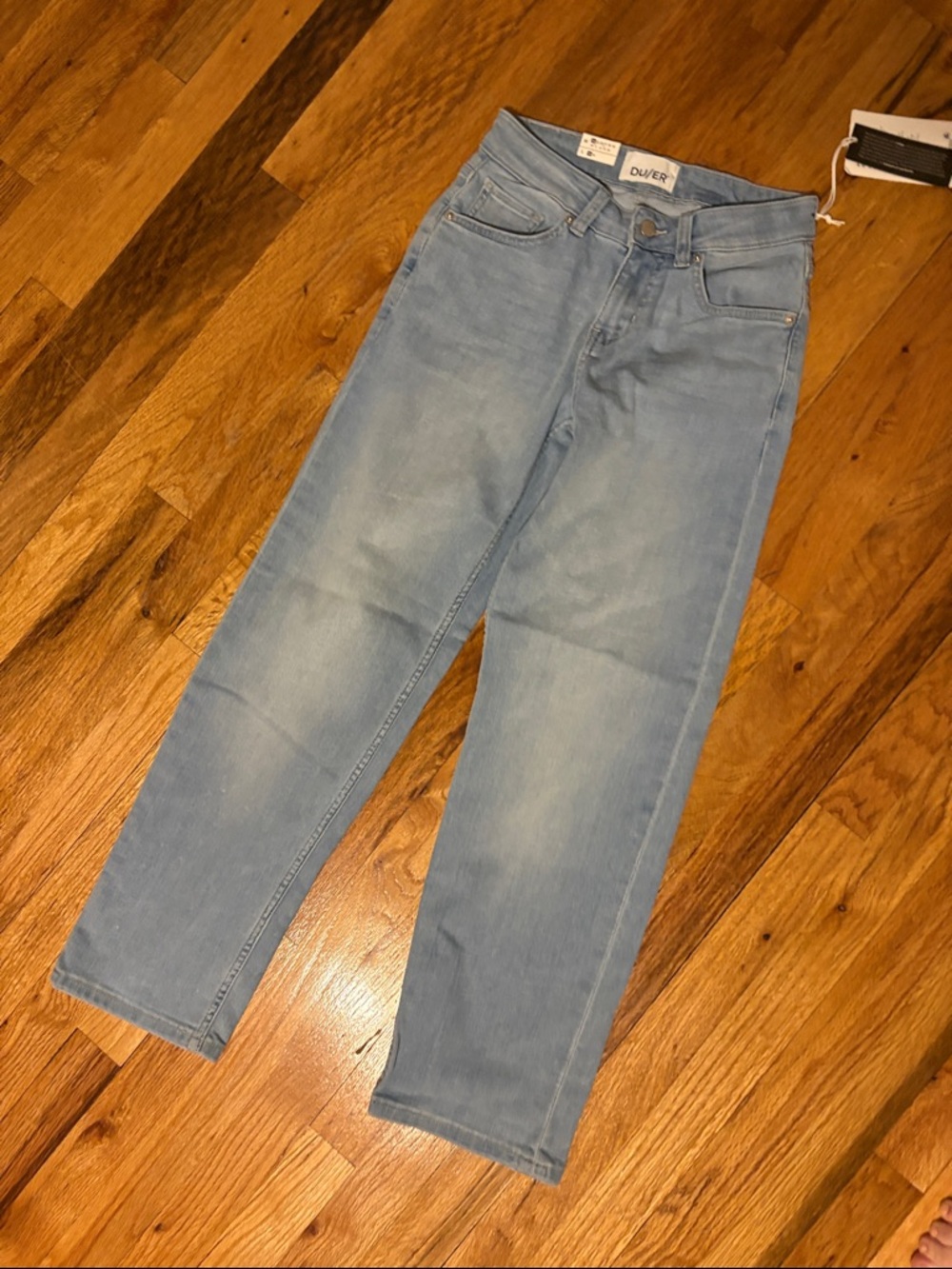Light Blue woman’s  Straight-Leg Jeans